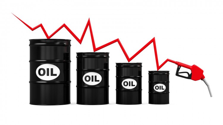 Falling crude prices